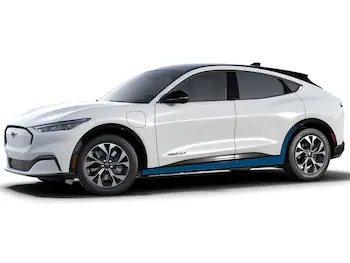 Mustang Mach-E 2021-2026 10pc Lower Side Rocker Panel Paint Protection Film Kit 12mil thickness – Matte for Rally Package