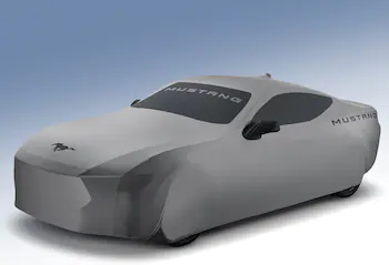 Mustang 2024-2026 Coverking® Gray Full Vehicle Indoor Cover for EcoBoost Coupe, Low Spoiler