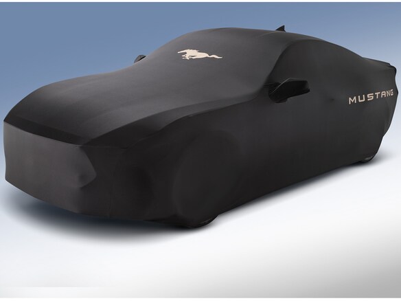 Mustang 2024-2026 Coverking® Black Full Vehicle Indoor Cover for Bronze Pack Coupe with Low Spoiler Main Image
