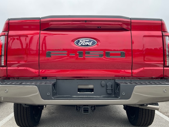 F-150 2024-2025 Tailgate Lettering - Carbon Fiber Domed for Pro-Access Tailgate Main Image