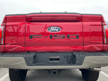 F-150 2024-2026 Tailgate Lettering - Matte Black for Pro-Access Tailgate