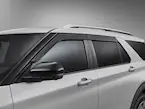 Explorer 2020-2026 Lund® Smoke Low Profile Side Window Air Deflectors Main Image