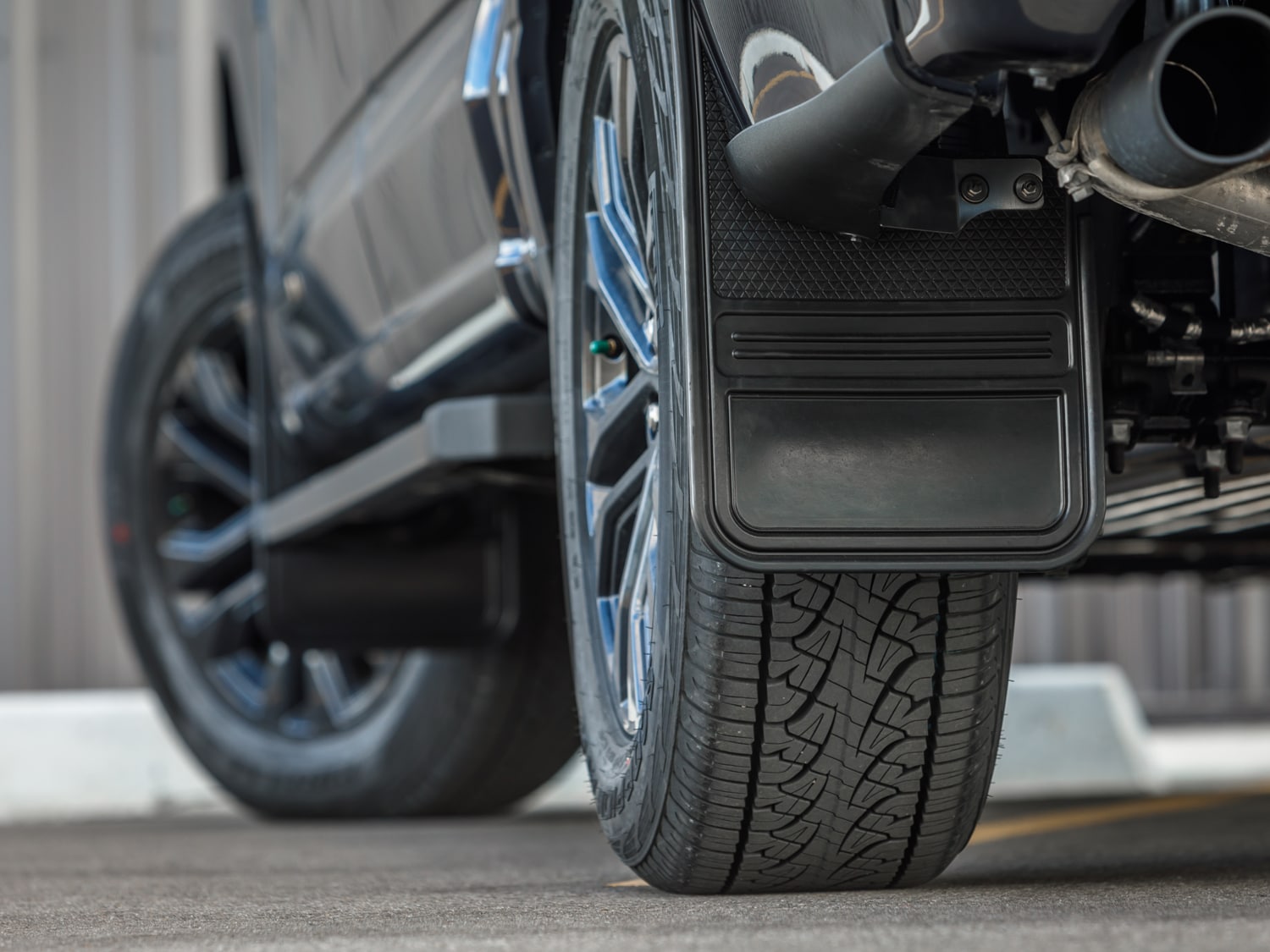 F-150 2021–2026 Razorback Rear Rubber Mud Flaps – No Plate