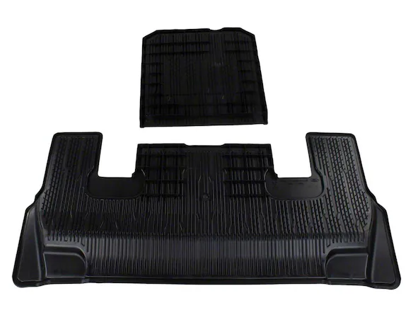 Explorer 2022-2025 Black Floor Liners 3rd Row for Vehicles with Bucket Seats Main Image