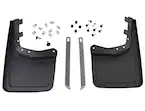 F-150 2022-2025 Molded Carbon Black Splash Guards, Rear Pair For F-150 Lightning Main Image