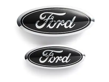 Escape 2020-2022 Front & Rear Black Ford Ovals