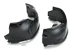 Super Duty 2023-2025 Black 2-Piece Set Front Wheel Well Liners Main Image