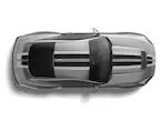 Mustang 2024-2025 Black/Gray Over-the-Top Graphics for GT with Spoiler Main Image