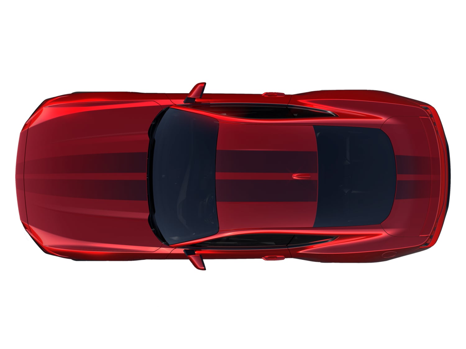 Mustang 2024-2025 Dot Fade Over-the-Top Graphics for