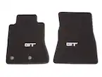 Mustang 2024-2025, Carpeted Floor Mats with GT Logo, 2-piece set Main Image