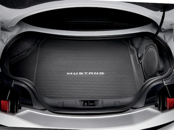 Mustang 2024-2025 Black Cargo Area Protector For Vehicles with Subwoofer Main Image