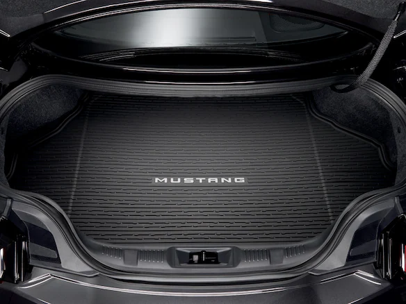 Mustang 2024-2025 Black Cargo Area Protector For Vehicles without Subwoofer Main Image