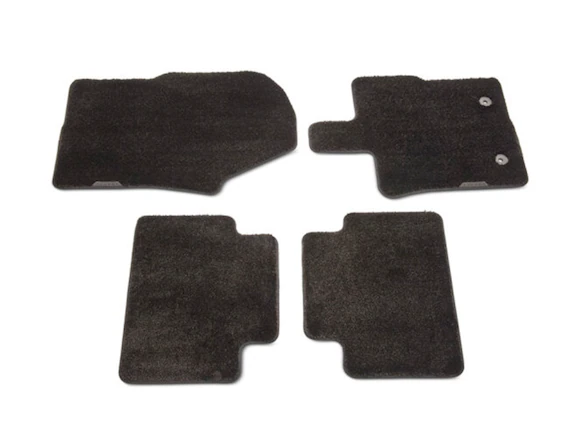 Ranger 2024-2025 Floor Mats, Black, 4-Piece Set, 60 oz. Carpet Main Image