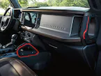 Bronco 2021-2025 Red Passenger Assist Handle Main Image