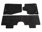 Mustang Mach-E 2021-2025, Floor Mats, Carpeted, 60 oz., 3-pc Set, Black Main Image