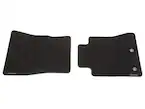 Mustang 2024-2025, Floor Mats, Carpeted, 60 oz., 2-pc, Black, Front Set Main Image
