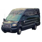 Transit 2015-2025 Stainless Steel Dual Rear Wheel Covers w/ Air Max Kit Main Image