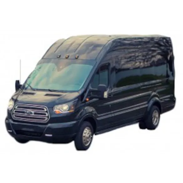Transit 2015-2025 Stainless Steel Dual Rear Wheel Covers w/ Air Max Kit Main Image