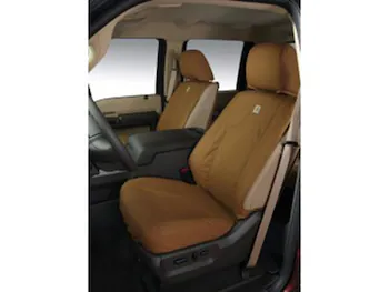 Carhartt Front Captain's Chair Seat Covers in Brown