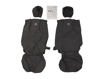 Carhartt Front Captain's Chair Seat Covers in Gravel