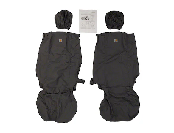 Carhartt Front Captain's Chair Seat Covers in Gravel Main Image