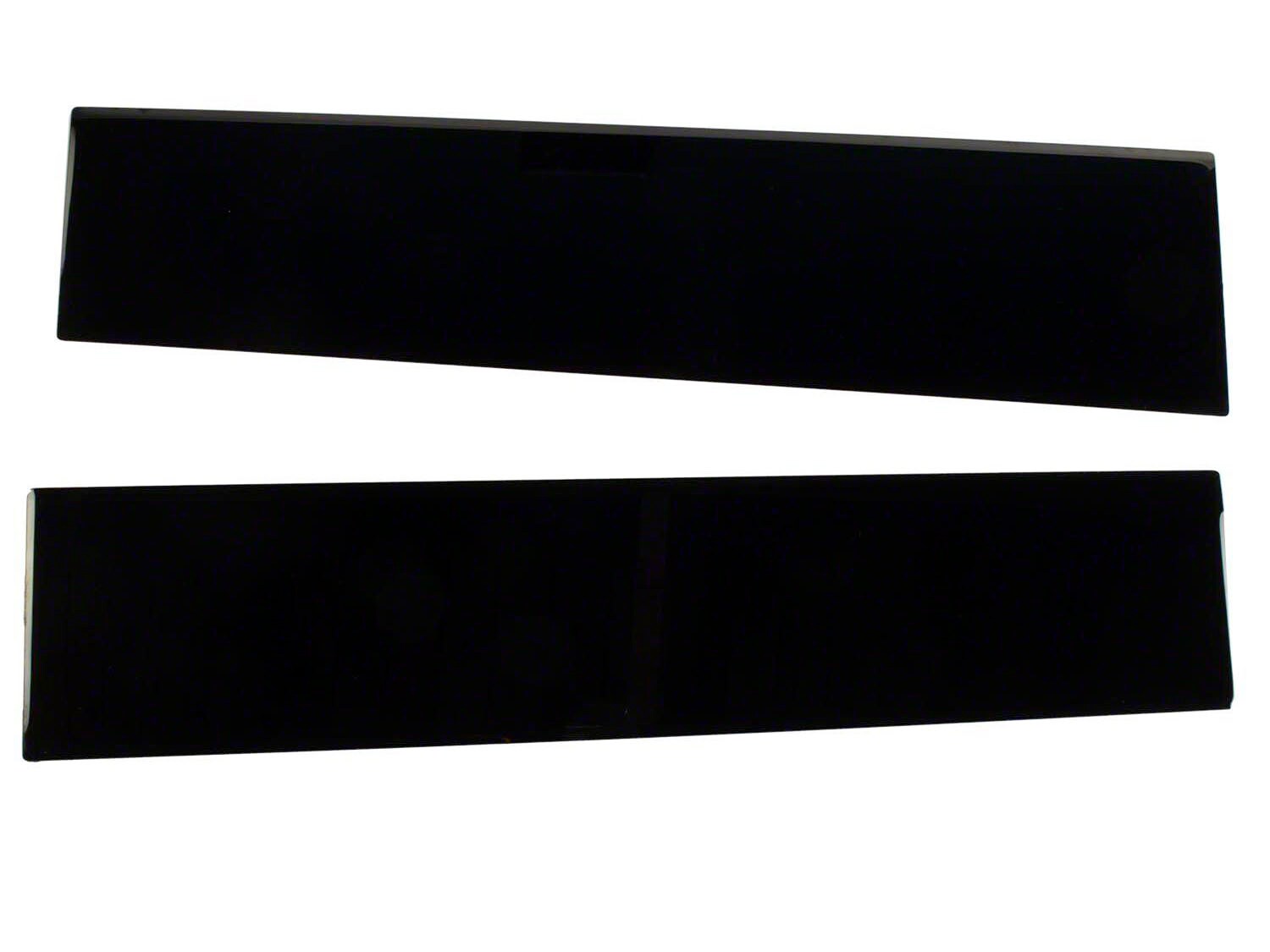 SuperCab & SuperCrew Black Platinum Stainless Steel B-Pillar