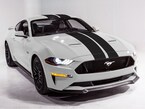 Mustang 2015-2025 Matte Black Over The Top Dual Stripe Kit Main Image