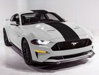 Mustang 2015-2023 Gloss Black 7.5" Over The Top Dual Stripe Kit Main Image