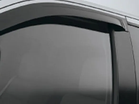 Reg Cab Smoke Side Window Air Deflectors 2-Piece Set Main Image