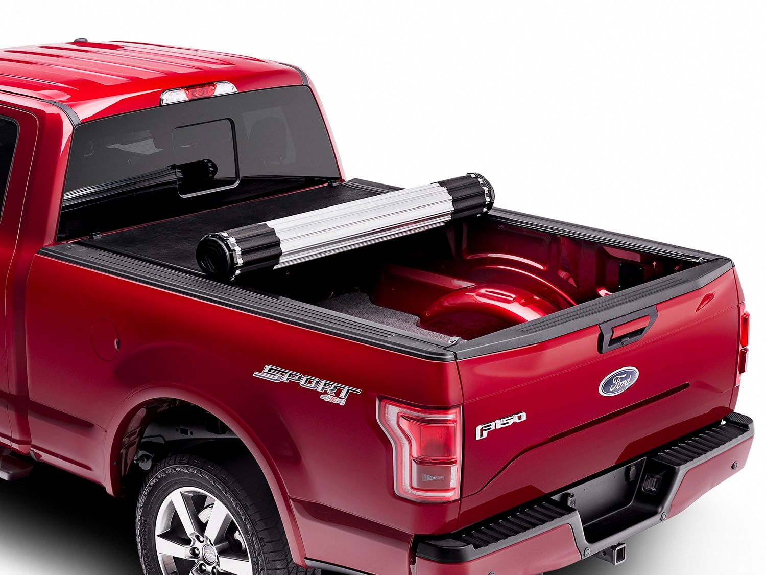 F 150 2015 2025 Hard Roll Up Tonneau Cover for 5.5 ft Bed Accessories Ford