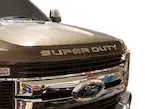 Super Duty 2017-2022 Black Platinum Lettering Hood Badge Main Image