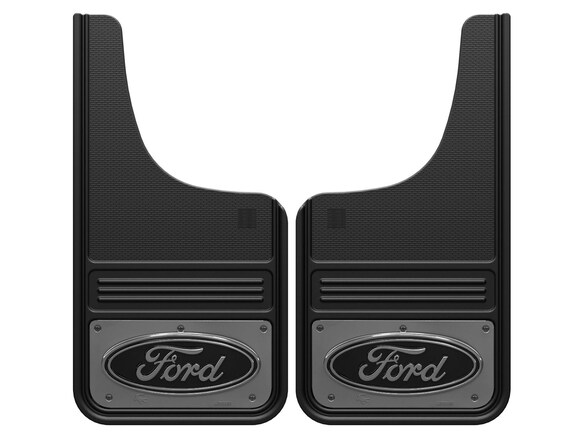 Super Duty 2017-2022 Gatorback Gunmetal Splash Guards Front Pair Main Image