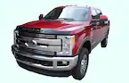 Super Duty 2017-2022 Aeroskin® Hood Protector, Smoke by Husky Liners® Main Image