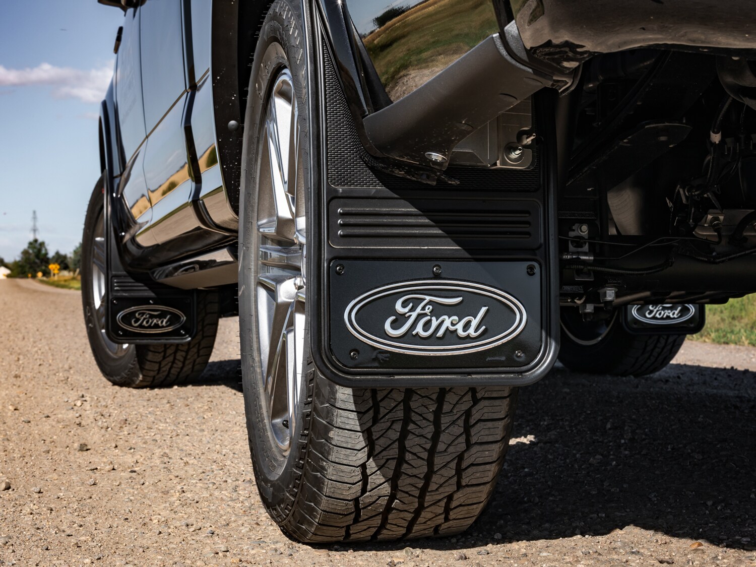 Bushwacker Mud Flaps for Pocket Flares for 2015-20 Ford F-150 Bushwacker Mud Flaps for Pocket Flares for 2015-20 Ford F-150