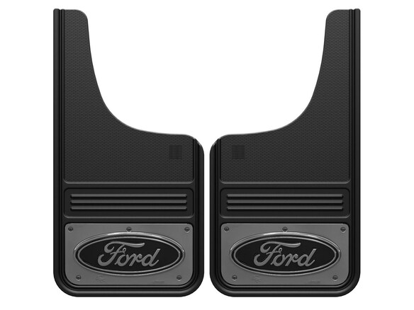 F-150 2015-2020 Gatorback Gunmetal Splash Guards Front Pair Main Image