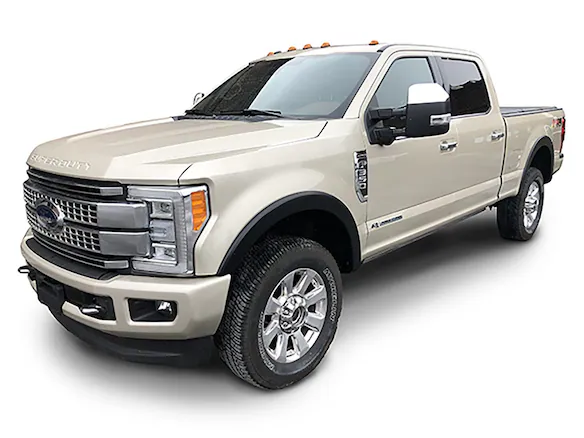 Super Duty 2018-2022 Bushwacker Black Fender Flares Main Image