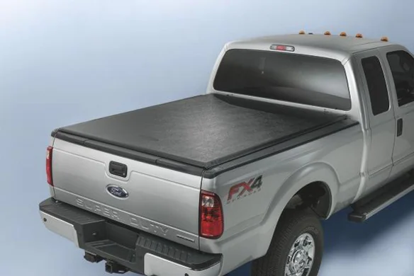 Super Duty Platinum 2017-2025 TruXedo Premium Soft Roll Up Tonneau Cover for 6.75' Bed Main Image