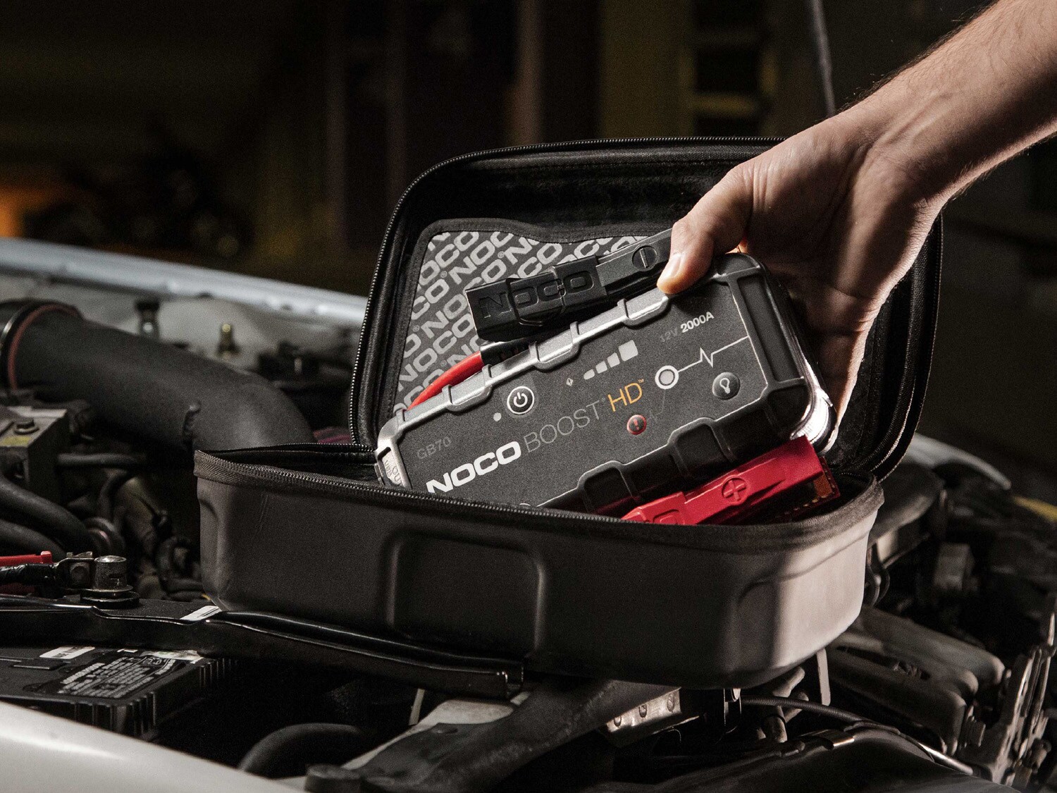 NOCO Gb70 ケース付き NOCO Protective Carry Case for GB-70 Battery Jump Start Pack