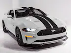Mustang 2018-2025 Matte Black 7" Over The Top Dual Stripe Kit Main Image