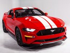 Mustang 2018-2025 White 7" Over The Top Dual Stripe Kit Main Image