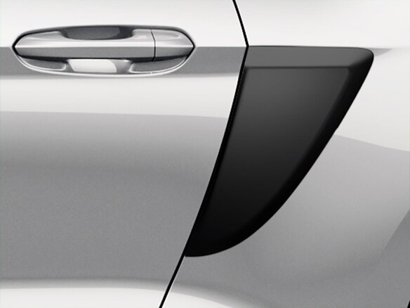 Mustang 2018-2023 Air Design® Matte Black Side Quarter Panel Scoop Main Image