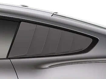 Mustang 2018-2020 Air Design® Magnetic Quarter Window Louvers