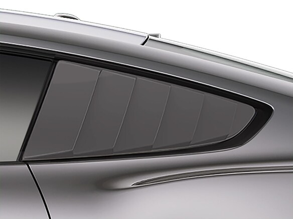 Mustang 2018-2020 Air Design® Magnetic Quarter Window Louvers Main Image