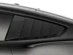 Mustang 2018-2023 Air Design® Shadow Black Quarter Window Louvers Main Image