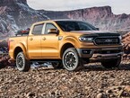 Ranger SuperCrew 2019-2023 Satin Black Bolt On Look Fender Flares Main Image
