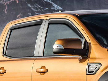 Ranger SuperCab 2019-2023 Smoke 4pc Side Window Air Deflector