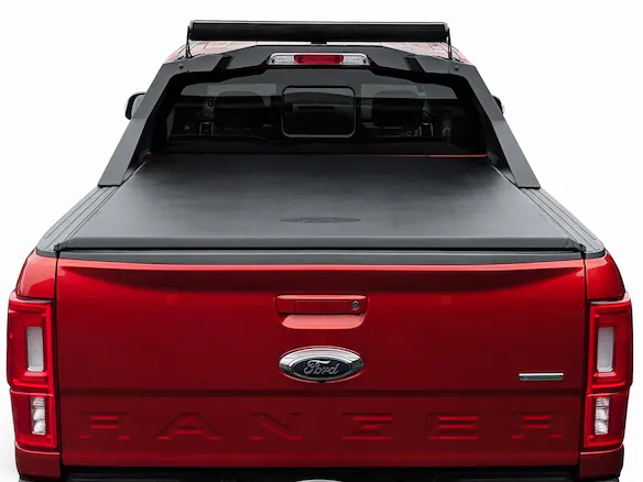 Ranger 2019-2023 TruXedo XLP Premium Soft Roll Up Tonneau Cover for 5.0' Bed w/ Chase Rack Main Image