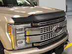 Super Duty 2017-2022 Aeroskin II® Hood Protector, Black Textured by Husky Liners® Main Image