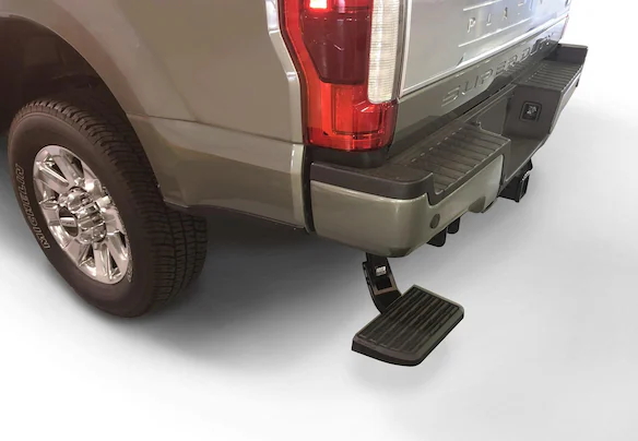 Super Duty 2017-2022 Lund Rear Retractable Bumper Bed Step Kit Main Image