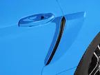 Mustang 2022-2023 Air Design® Grabber Blue Metallic Side Scoop Main Image
